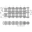 Rullaketju 1/2" x 5/16" (08B2) 5 m - Rullaketjut - 8719774919990b - 2