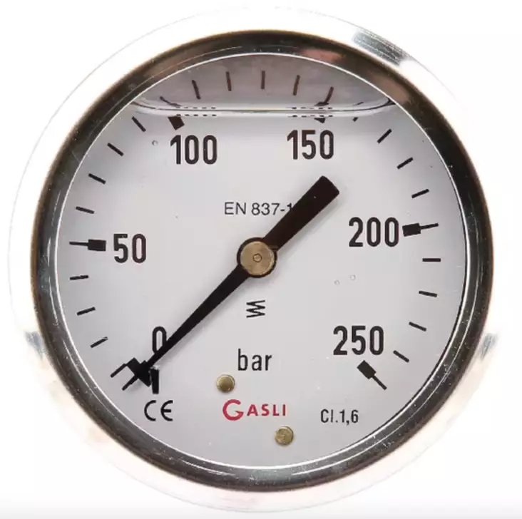 Painemittari 63m 0-10bar 1/4" takakiinnitys - Painemittarit - MA6310B04SSGF - 1