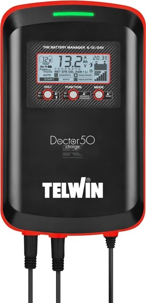 Telwin Doctor Charge 50 akkulaturi - Invertterit, laturit - 807613TEL - 1
