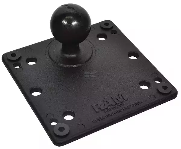 Tasokiinnike kuulalla VESA 75/100 mm, 1,5" kuula - Ohjaamotarvikkeet - RAMC246U - 1